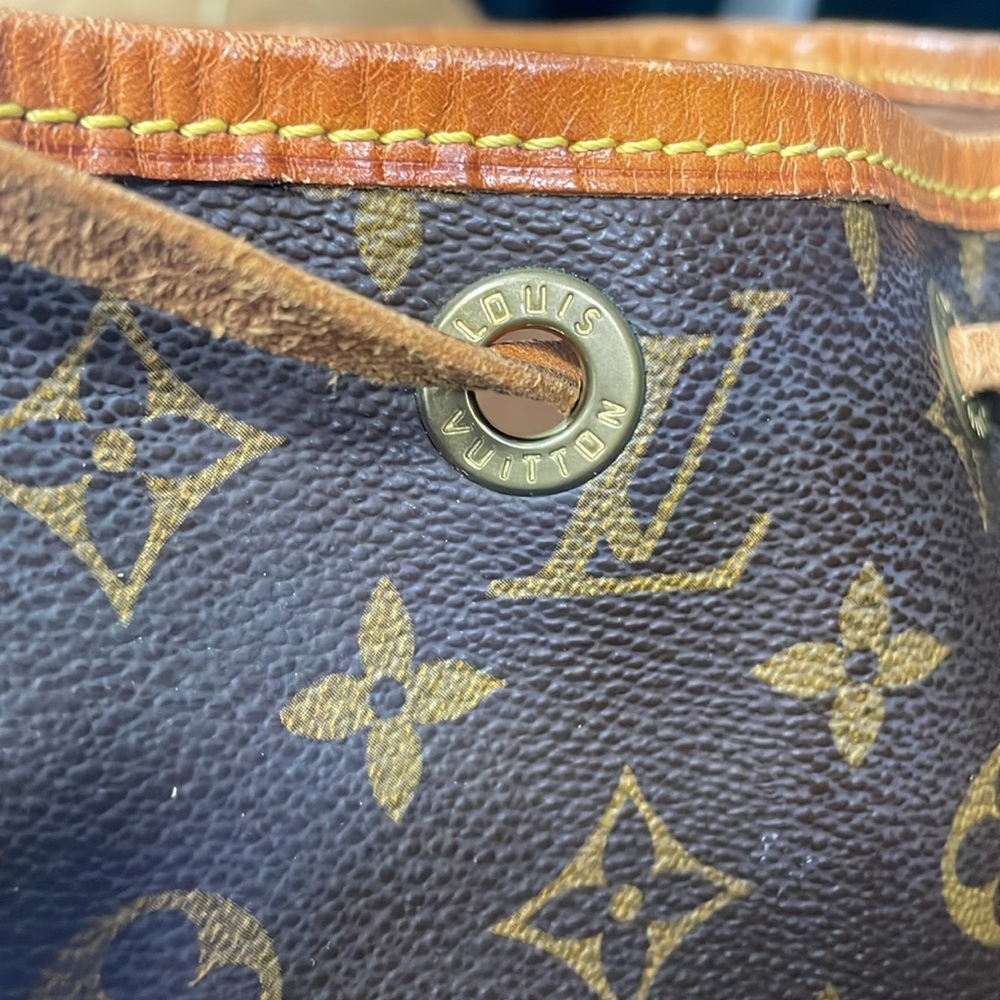 Louis Vuitton Brown Tan Monogram Montsouris MM Vintage - Picture 8 of 15